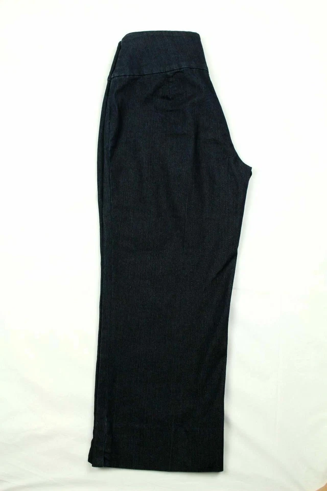 Focus 2000 Women's Capri Blue Trousers Denim Size 2P - Image 4 of 4