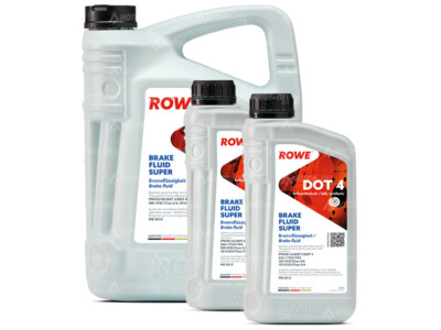 7 Liter (5L+2L) ROWE HIGHTEC BRAKE FLUID SUPER DOT 4
