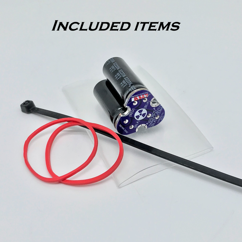 ATOMIC ESC Cap Pack 3-6S / 5,400uF Minimum / 25V / 6S Capable / Made in the USA ATOMIC ESC Cap Pack 3-6S / 5,400uF Minimum / 25V / 6S Capable / Made in the USA
