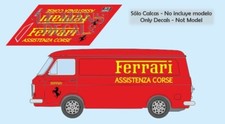 Autocollants Fiat 238 Transporter Ferrari Assistance Scuderia 1:32 43 24 empl...