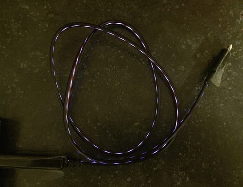 32" EL-FLOW LIGHT LED SMART CHARGER USB cable FOR iPhone 8 7 6 plus 5s micro B C - Picture 16 of 20