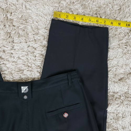 Jamie Sadock Womens Pleated Front Black Polyester Nylon Golf Pants Size 6 - Picture 7 of 7