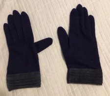 Ben Berger Blue Gloves One Size Fits All Women  s Women Ladies Fashion Female