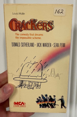 Crackers VHS Comedy Tested 1983 MCA Video Nice Condition Sutherland
