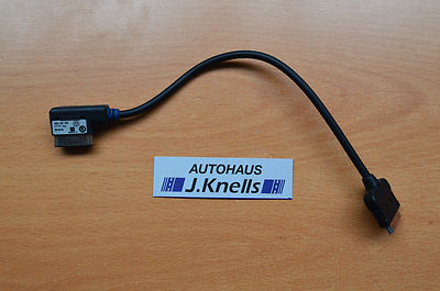 Orig. VW/Seat/Skoda/ Media IN Adapter Iphone Ipod 5N0035554