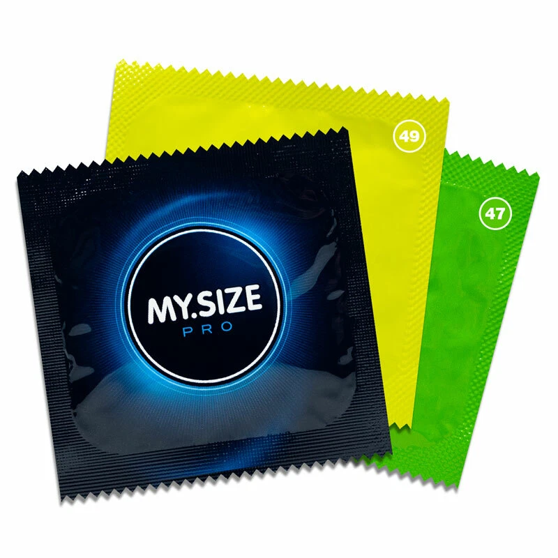 My Size PRO small condoms 47mm 49mm Width Close feel Narrow Snug fit BOX of 10
