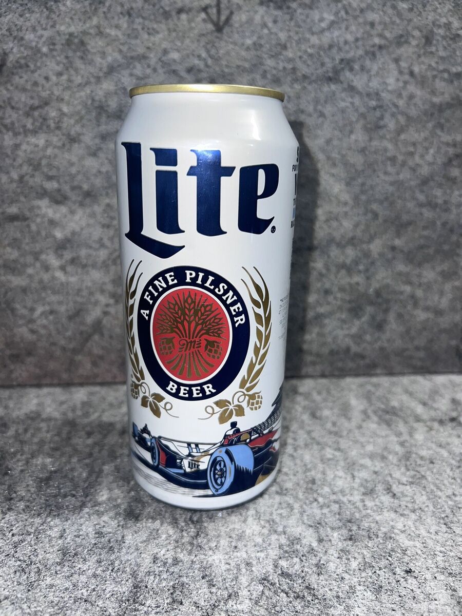 Indy 500 Miller Lite Aluminum Can Racing 108th Running 05/26 Indy 500 Miller Lite Aluminum Can Racing 108th Running 05/26