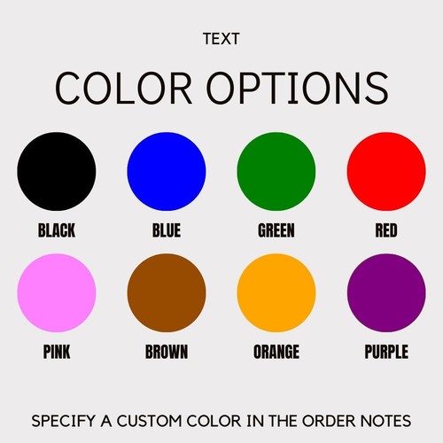 Large Custom Text Sticker Sheet for Planners, Journals, and Notebooks - Picture 4 of 5