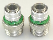 2x UPONOR UNIPIPE ÜBERGANGSSTÜCK 32 MM x 1 1/4" AG SMART AQUA PRESSFITTING