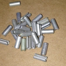 500 ea 3/32" x 1/4" Roll Pins Spring Pins - Plated.  Made in USA