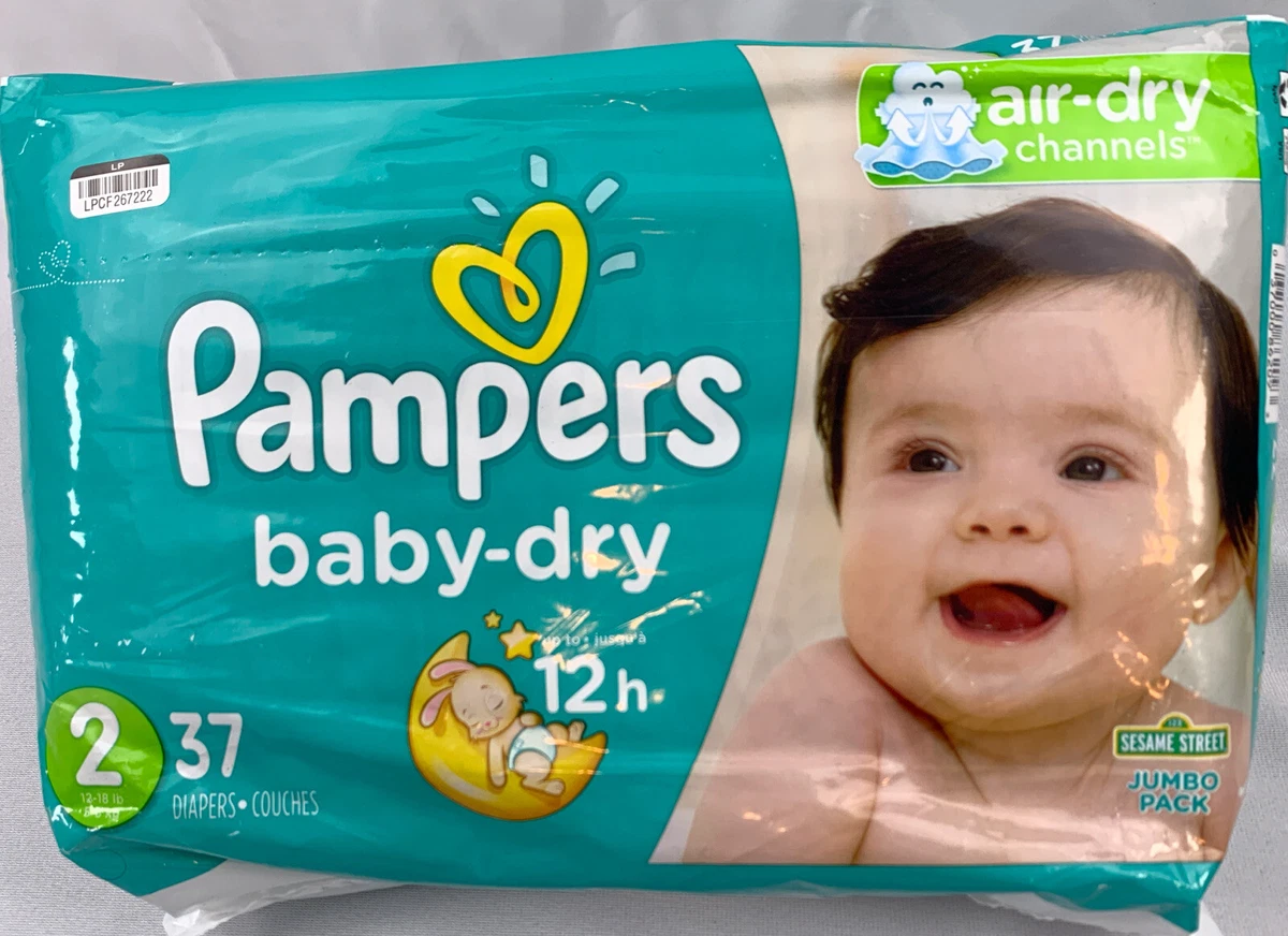 Pañales Pampers Baby-Dry, Talla 6 -32 Unidades