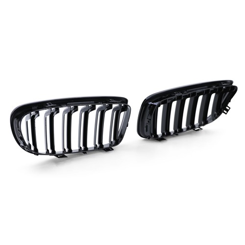 Griglia radiatore sportiva doppio ponte Performance lucida adatta per BMW Serie 3 E90 E91 09-11 - Foto 8 di 12