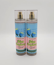 Bath  Body Works Blue Raspberry Fine Fragrance Body Mist Spray 8 oz Set of 2