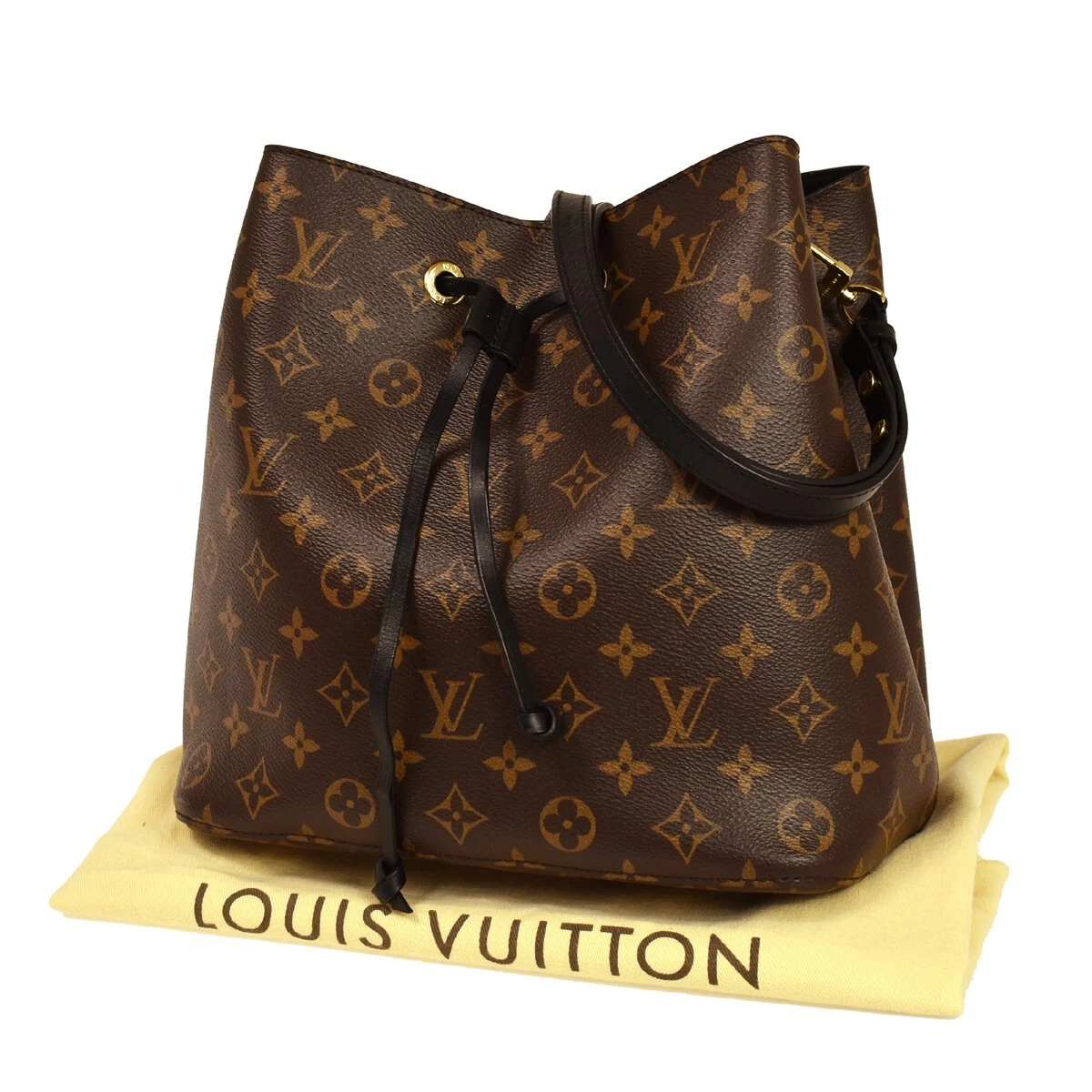 LOUIS VUITTON Neo Noe MM Drawstring Shoulder Bag Monogram M44020 653RH438