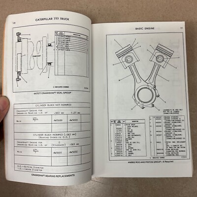 CAT Caterpillar 777 PARTS MANUAL BOOK CATALOG LIST DUMP HAUL TRUCK