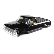 Losi 1972 Chevy C10 Pickup Body Set Black V100 LOS230101 Car/Truck Bodies Win...