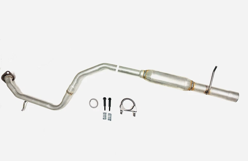 Подходит для: гибкой трубы 2,3 л 2006–2010 Mazda 5, конвертер Cat, резонатор и глушитель - Изображение 4 из 4