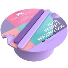 Tress Wellness Wax Warmer Silicone Liner Purple - Easy to Clean Silicone Wa...