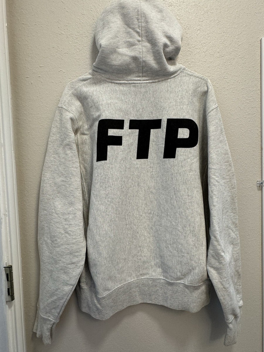 FTP Champion Hoodie Grey Reverse Weave