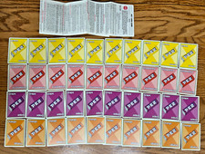 PEZ Card Game With Rules + 40 Candy Cards -