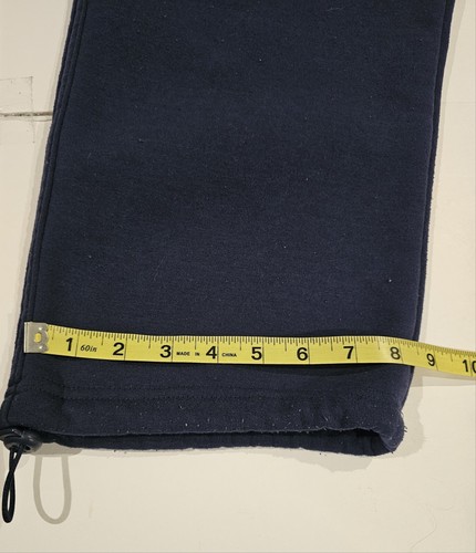 I5 ABBIGLIAMENTO UOMO Pantalone felpato blu con tasca cargo in pile - Taglia XL. Usato in ottime condizioni!!! - Foto 4 di 11