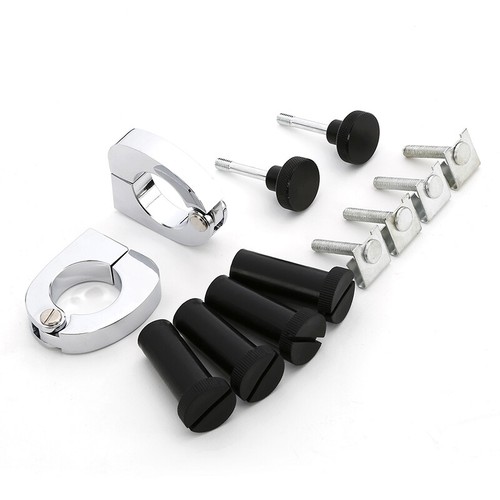 Lower Vented Fairing Mounting Hardware Clamps Kit For Harley Electra Glide 83-13 - Picture 9 of 12