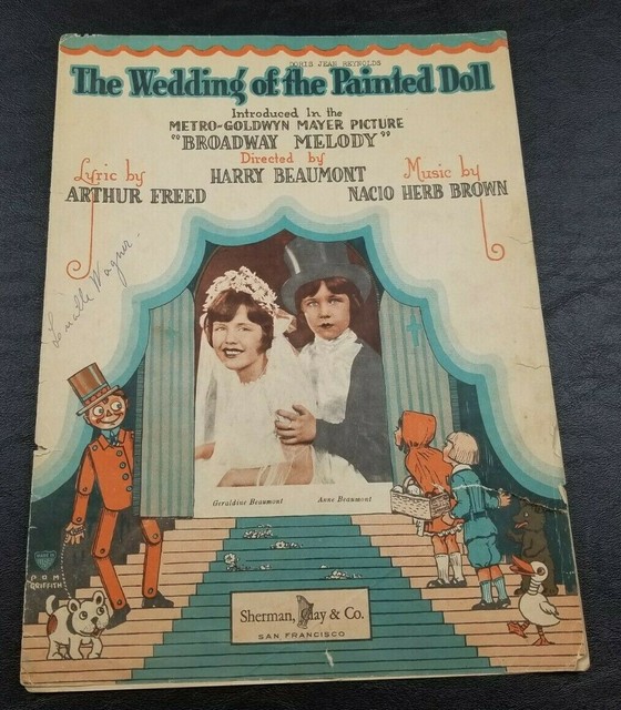 The Wedding of the Painted Doll / Arthur Freed 1929