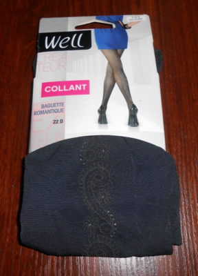 YNR Lot de 2 paires de collants résille à motifs pour femme - Collants en dentelle blanc