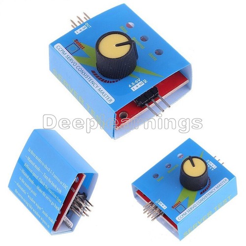 Tester ingranaggi sterzanti CCPM 3 modalità servomotore ESC per regolazione elicotteri RC - Foto 2 di 4