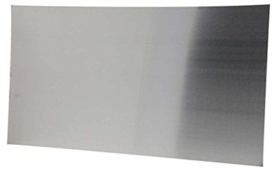 Paraschizzi in acciaio inox da 33 cm con maglia fine perforata