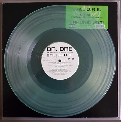 Dr. Dre feat. Snoop Dogg - Still D.R.E. - 1999 US - 12'' Vinyl - Clear