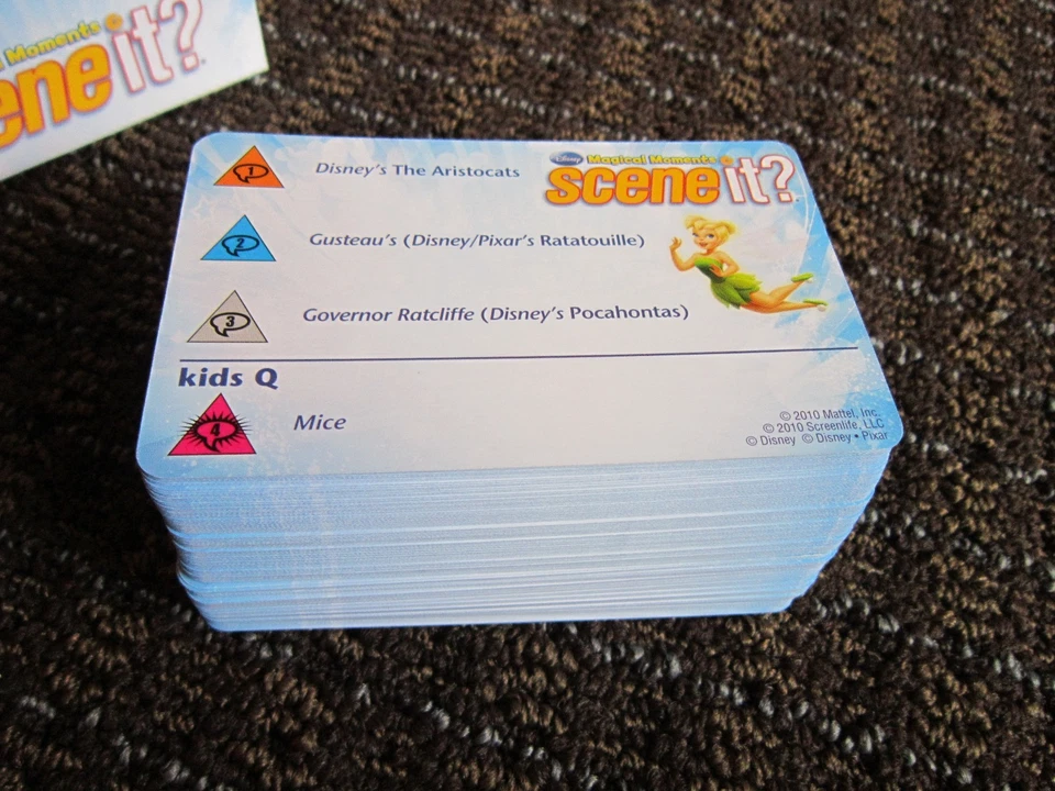 Magical Moments Scene it Replacement Part 144 Trivia Cards 10 Buzz FREE SHIP - Image 3 of 4