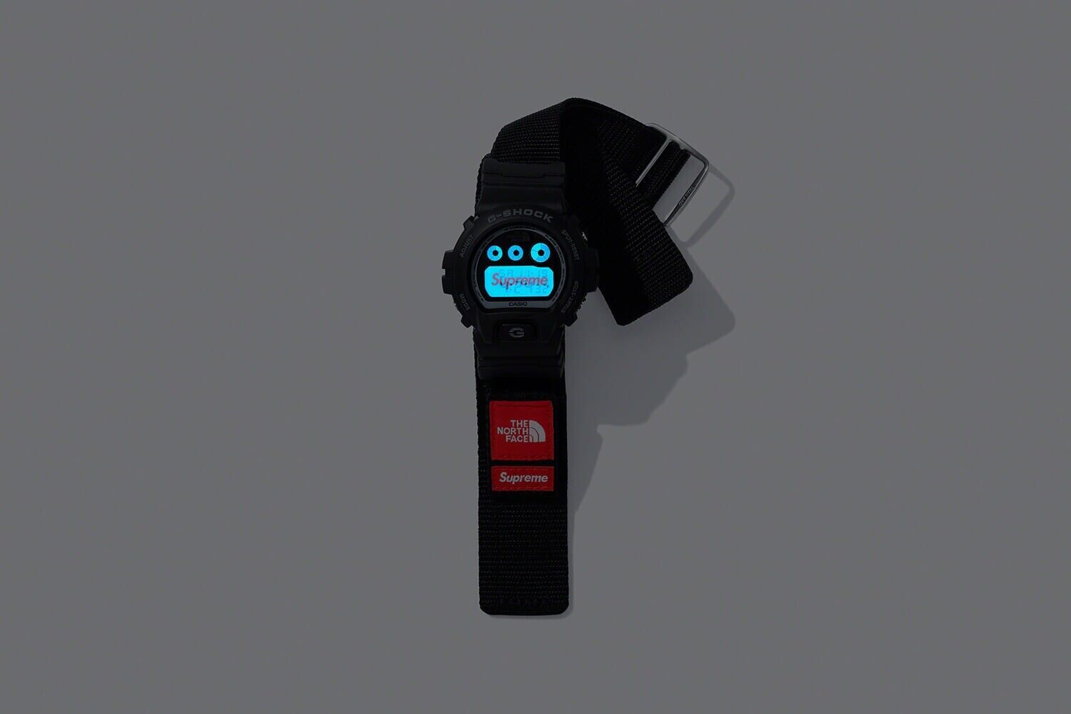 Supreme X The North Face Casio G Shock Watch Black SOLD OUT BRAND