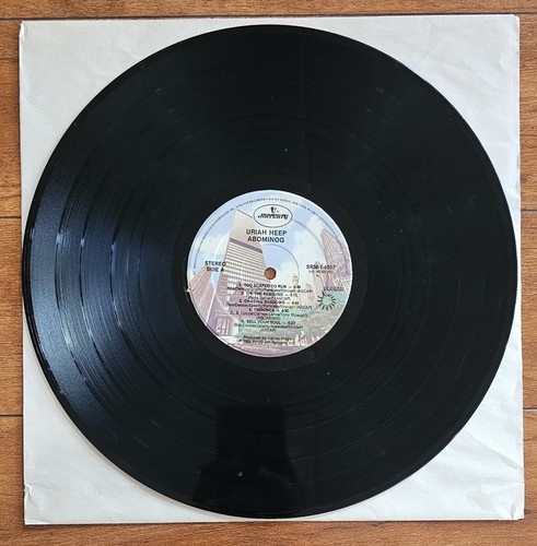 URIAH HEEP Abominog MERCURY SRM-1-4057 Original vinyl LP, VG+/VG+ - Picture 4 of 4
