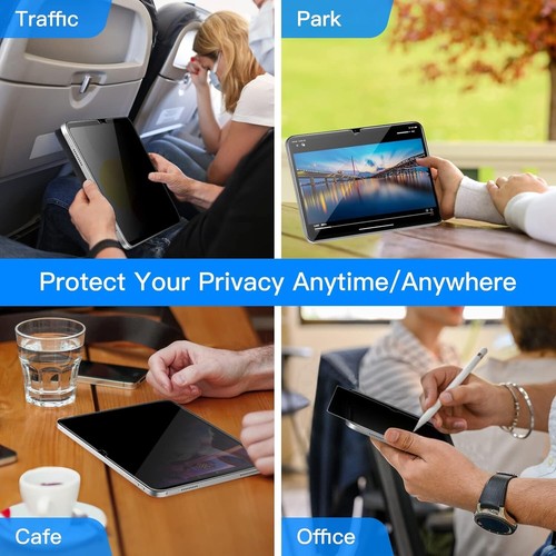 Protector Pantalla Cristal Templado Privacidad Para iPad 10ª Generación 10.9" 2022 - Imagen 6 de 6