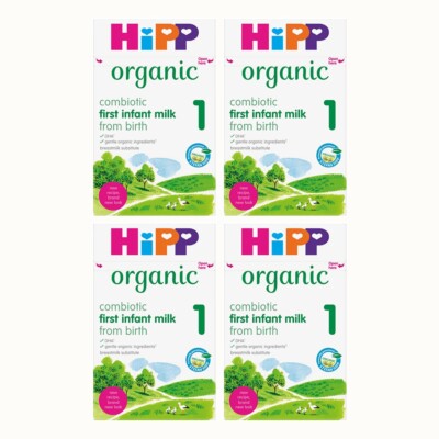 HiPP 1 Organic Combiotic First Infant Milk kosher & approved Cholov Akum