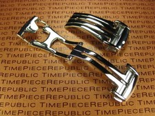 New 18mm Deployment Buckle Swiss Stainless Clasp O Polish for OMEGA Seamaster