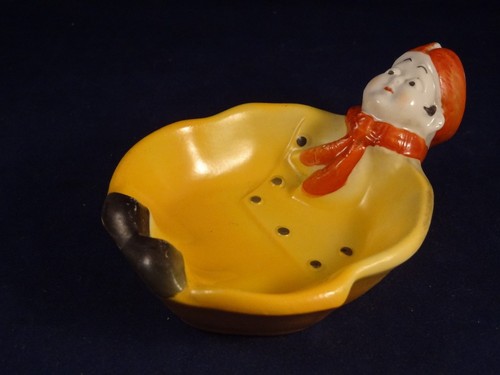 Ancien rare vide poche porcelaine ART DECO années 20/30 enfant Germany 7836 - Photo 4/8