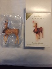 Peaceful Animals 2007 Hallmark Keepsake Ornament VIP Exclusive Gift