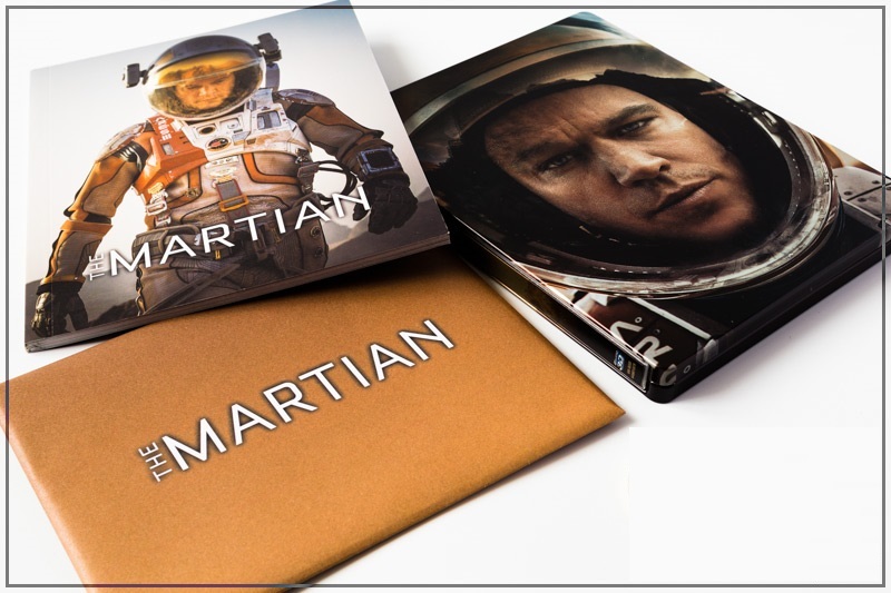 The Martian 3D Lenticular & Full Slip STEELBOOK HDZeta