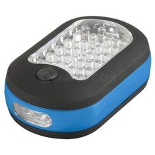 LAMPADA TORCIA MAGNETICA PORTATILE 27 LED CALAMITA GANCIO DA LAVORO FERVI 0291