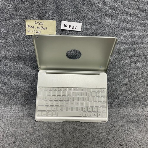 NoteKee Keyboard Case ⌨️ F8S Bluetooth for iPad Air Silver - Afbeelding 15 van 15