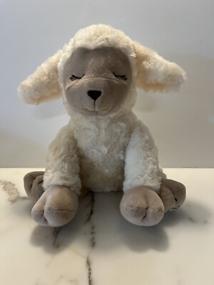 Swaddle Me Lamb Plush Sound Machine Heartbeat Nature Music White Noise 10''