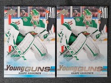 UD 2019-20 YOUNG GUNS KAAPO KAHKONEN FLORIDA PANTHERS LOT X 2 ROOKIE #470