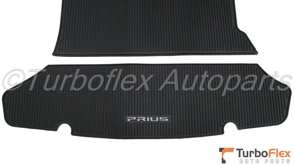 Alfombrilla de goma para todo tipo de clima genuina Toyota Prius 2010-2015 PT908-47101-02 Foto 3 de 4