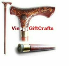 Rare FASHIONABLE LUXURY handmade Victorian Men women Walking cane-walking stick