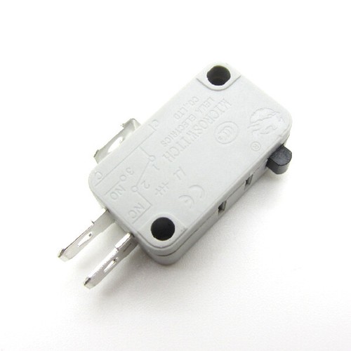 5 x Gray Micro Limit Switch Momentary SPDT NO-COM-NC Snap Action Heavy Duty 8A - Picture 3 of 4