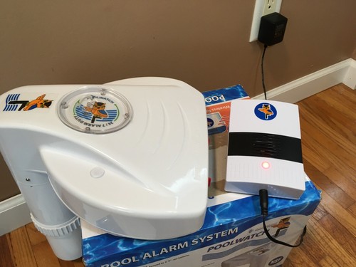 **POOLWATCH POOL ALARM SYSTEM w/REMOTE ALARM ABOVE GROUND IN-GROUND FALSE DETECT - Picture 2 of 16