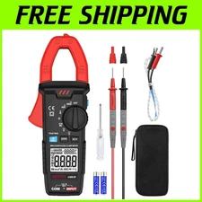 Professional TRMS 6000 Counts Digital Clamp Meter: Accurate AC/DC Voltage Tester