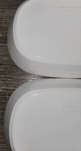 Set of 2 Corning Ware Sidekick P-140-B White Dishes Oven Microwave Safe 4.5×6.75 - Picture 2 of 7